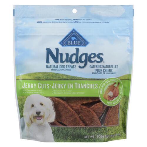 Blue Buffalo Nudges Natural Dog Treats Jerky Cuts 283 g