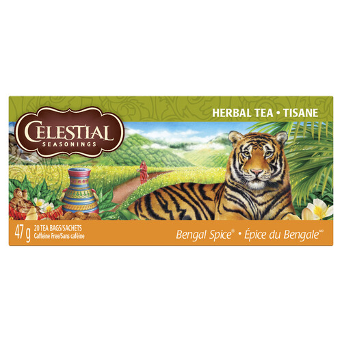 Celestial Seasonings Herbal Tea Bengal Spice 20 Tea Bags