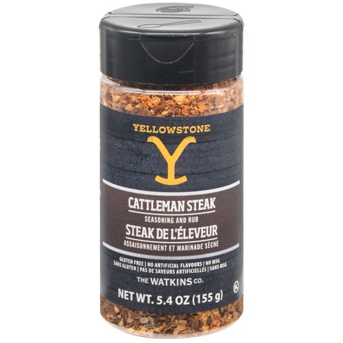 Watkins Yellowstone Seasoning Cattleman Steak 155 g