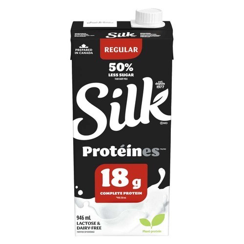 Silk High Protein Soy Beverage Regular 946 ml