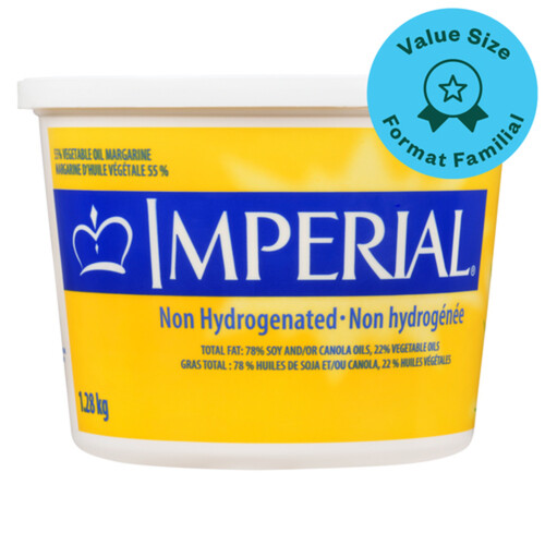Imperial Gluten-Free Soft Margarine Tub Value Size 1.28 kg