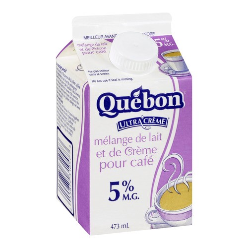 Quebon 5% Milk & Cream Coffee Blend 473 ml