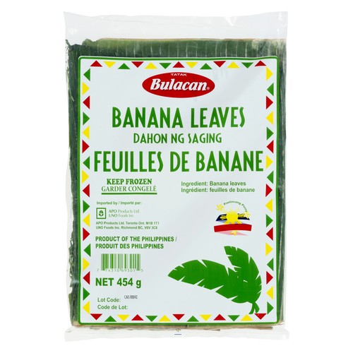 Bulacan Banana Leaves 454 g (frozen)