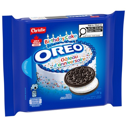 Christie Oreo Sandwich Cookies Birthday Cake 261 g