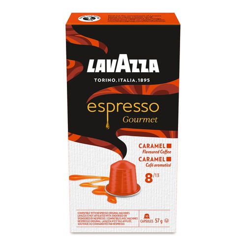 Lavazza Coffee Pods Caramel 10 Capsules 57 g