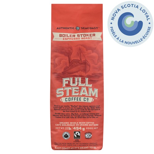 Full Steam Oganic Coffee Expresso Roast 454 g