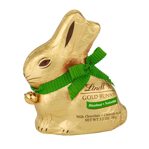 Lindt Gold Easter Bunny Hazelnut Milk Chocolate 100 g