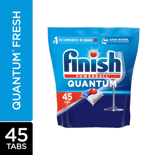 Finish Dishwasher Detergent Quantum Fresh 45 Tabs