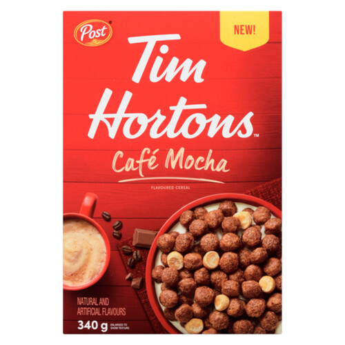 Post Tim Hortons Cereal Cafe Mocha 340 g