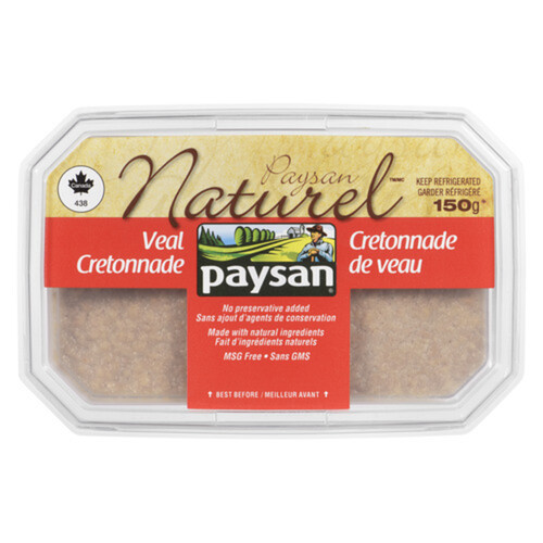 Paysan Naturel Veal Cretonnade 150 g