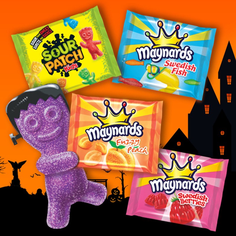 Maynard Candy Maynards Candy Assortment For Halloween 115 Packs 1.43 Kg - Voilà ...