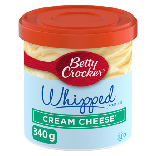 Betty Crocker Gluten Free Whipped Frosting Cream Cheese 340 g