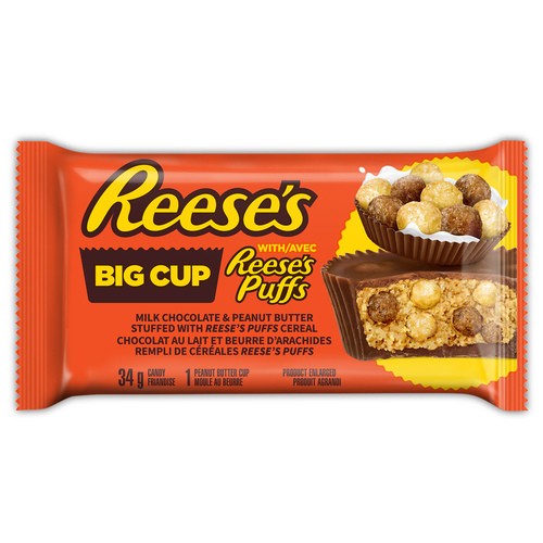 Reese's Milk Chocolate Peanut Butter Cup With Puffs 34 g