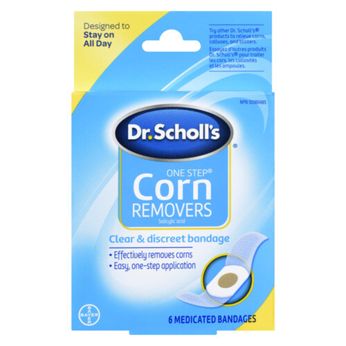 Dr. Scholl's Corn Remover 6 Medicated Bandages