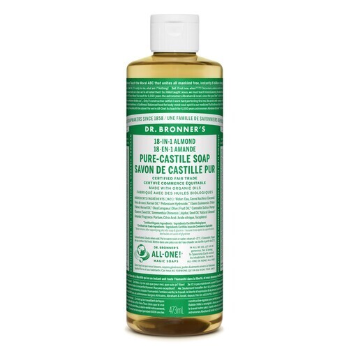 Dr. Bronner's Castile Soap Almond 473 ml