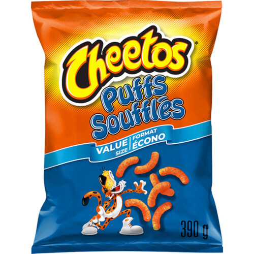 Cheetos Snacks Puffs Cheese Flavoured 390 g