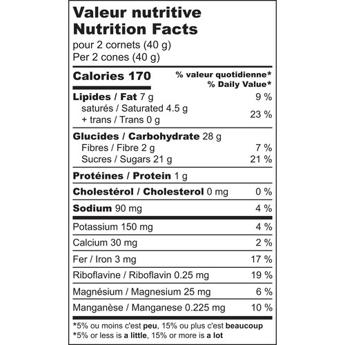 Maple Time Energy Snack Mini Cone Dark Chocolate & Maple Butter 100 g