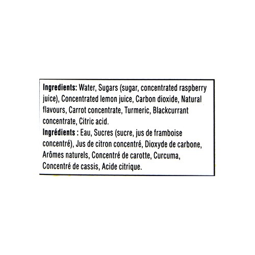 San Pellegrino Sparkling Water Lemon & Raspberry 6 x 330 ml (cans)