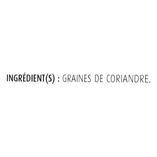 Les Aliments G. Dion Foods Whole Coriander 21 g