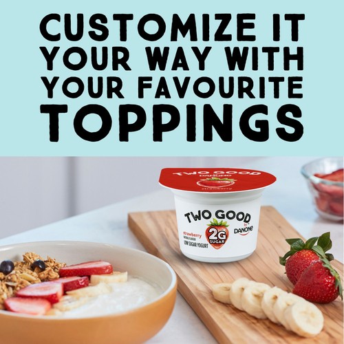 Two Good Low Sugar Yogurt Plain 1 g sugar 9 g Protein 625 g