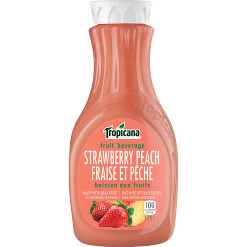 Tropicana Juice Strawberry Peach L (bottle) Voilà Online