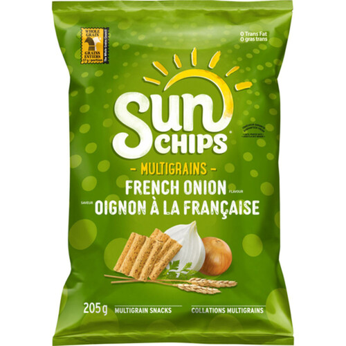 SunChips French Onion Flavour Multigrain Snacks 205 g