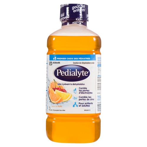 Pedialyte Liquid For Kids Fruit Flavoured 1 L