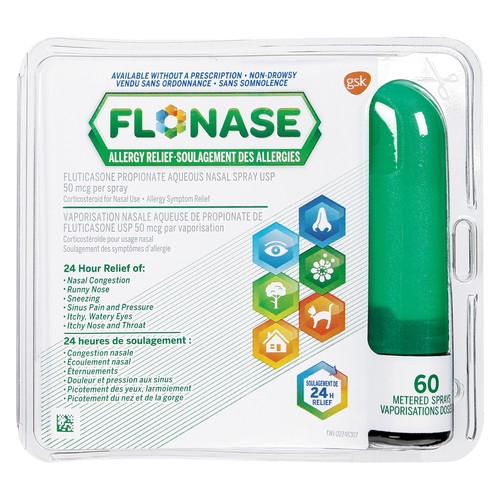 Flonase Allergy Relief Nasal Spray 60 Sprays 