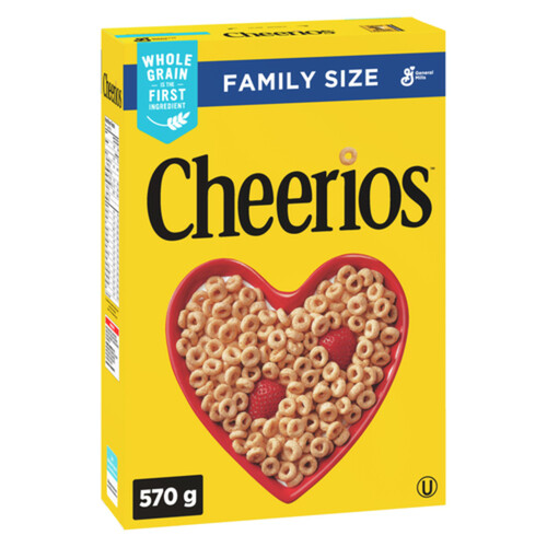 Cheerios Cereal Original Whole Grains Family Size 570 g