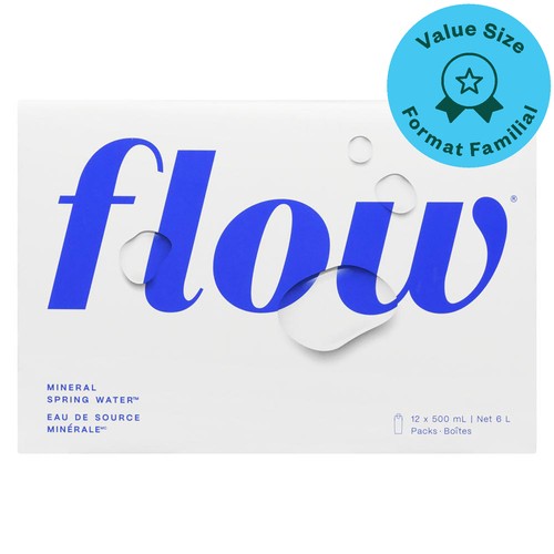 Flow Alkaline Spring Water 12 x 500 ml