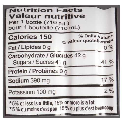 Powerade Ultra Sport Drink Citrus Blast 710 ml (bottle)
