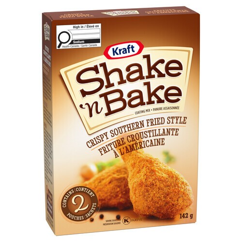 Kraft Shake 'N Bake Coating Mix Crispy Southern Fried Style 142 g