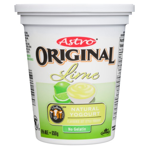 Astro Original 6% Yogurt Lime 650 g