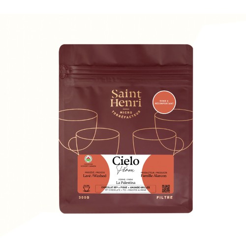 Saint Henri Whole Bean Coffee Cielo 300 g