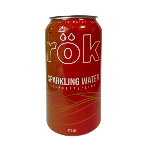 Rok Sparkling Water Raspberry Lime 473 ml (can)