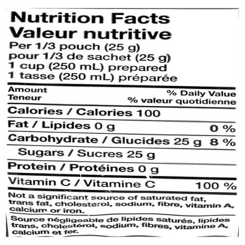 Signal Drink Crystals Fruit Punch 225 g