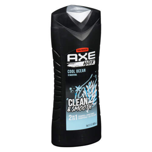 Axe 2 in 1 Shampoo + Conditioner Hair Cool Ocean 473 ml - Voilà Online ...