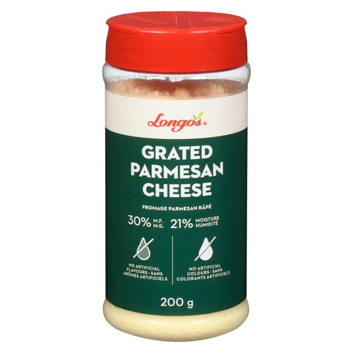 Longo's Grated Parmesan Cheese 200 g