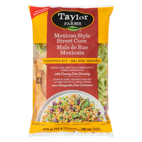 Taylor Farms Chopped Salad Kit Mexican Street Corn 329 g