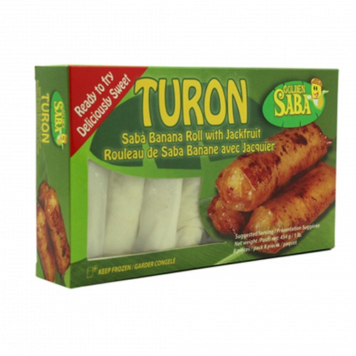 Golden Saba  Turon Saba Banana Roll w Jackfruit 454 g