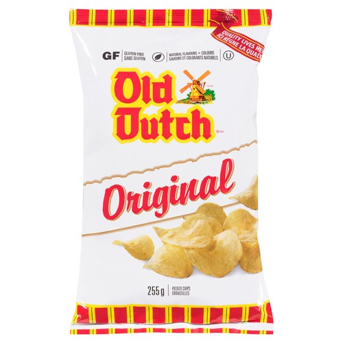 Old Dutch Gluten-Free Potato Chips Original 255 g