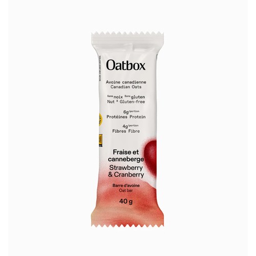Oatbox Oat Bar Strawberry & Cranberry 40 g