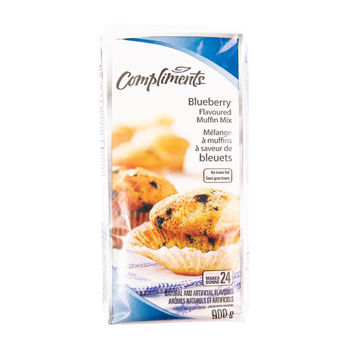 Compliments Muffin Mix Blueberry 900 g