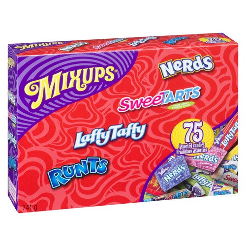 Wonka Mixups Candy Assorted 75 Count 