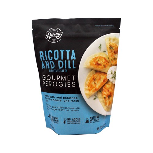 The People's Perogy Co Frozen Gourmet Perogies Ricotta & Dill 570 g