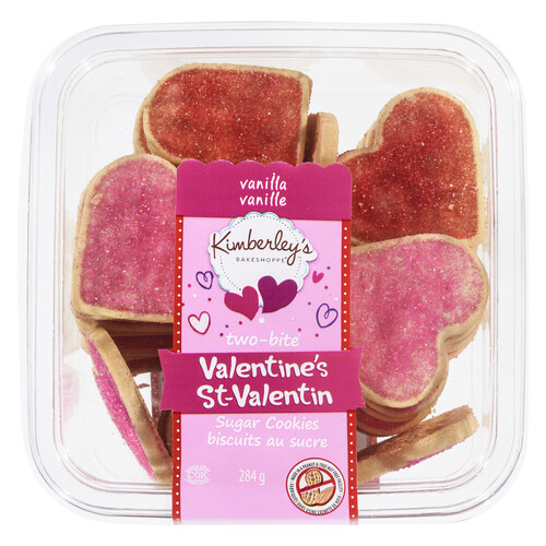Two-Bite Sugar Cookies Mini Heart 284 g (frozen) - Voilà Online