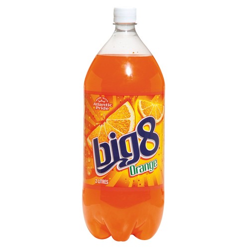 Big 8 Soft Drink Orange 2 L