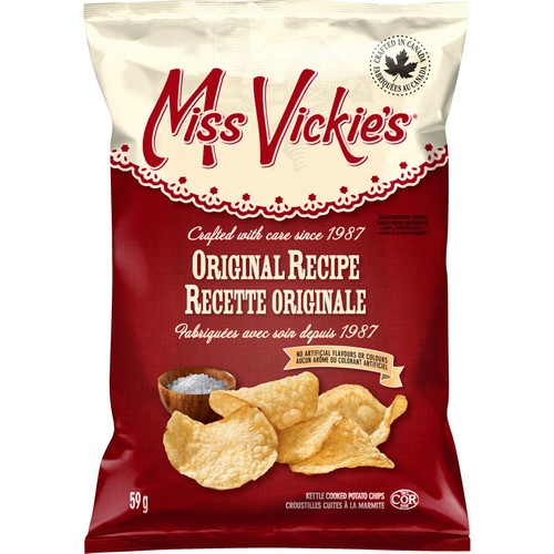 Miss Vickie's Kettle Cooked Chips Original 59 g