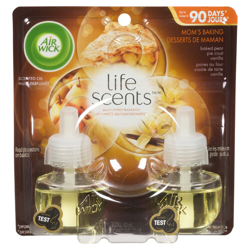 Air Wick Life Scents Scented Oil Refill Mom's Baking 2 x 20 ml
