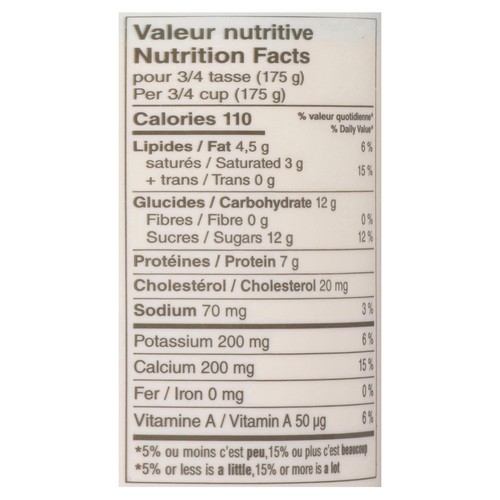 Riviera Less Sugar 2.5% Yogurt Set Style Mango 750 g